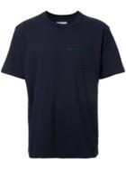 Sacai Horrorshow Patch Pocket T-shirt - Blue