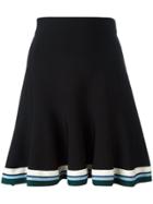 Victoria Victoria Beckham Flared Skirt - Black