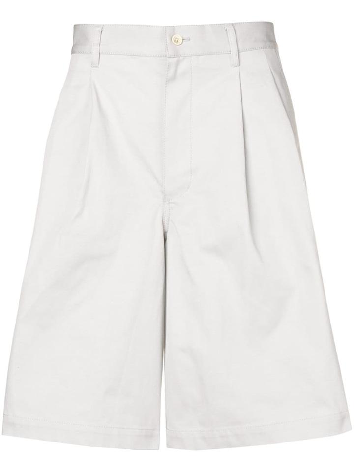 Comme Des Garçons Shirt Loose-fit Tailored Shorts - Grey