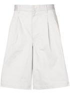 Comme Des Garçons Shirt Loose-fit Tailored Shorts - Grey