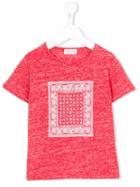 Simple Kids - Bandana Print T-shirt - Kids - Cotton/polyester - 6 Yrs, Red