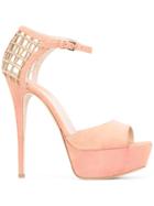 Elie Saab Platform Sandals - Nude & Neutrals