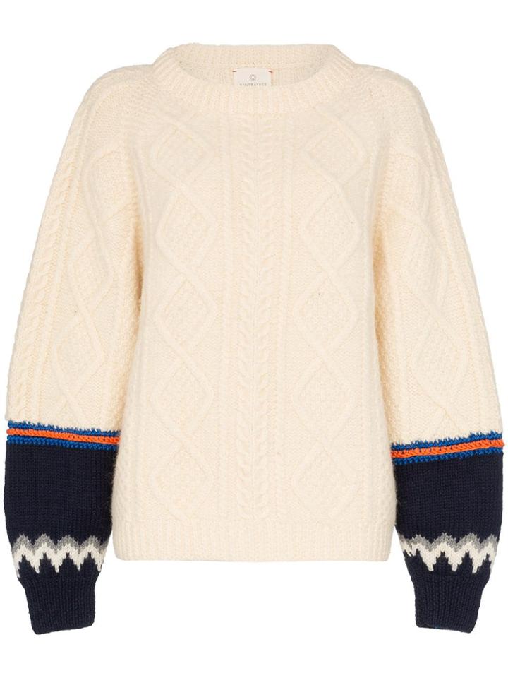 Rentrayage Isle Of Skye Knit Jumper - Neutrals