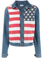 Tommy Jeans Stars And Stripes Trucker Jacket - Blue