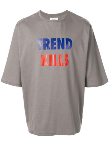 Makavelic 'trend Kills' T-shirt - Grey