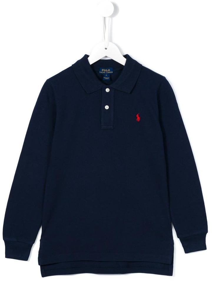 Ralph Lauren Kids Logo Polo Shirt, Boy's, Size: 7 Yrs, Blue