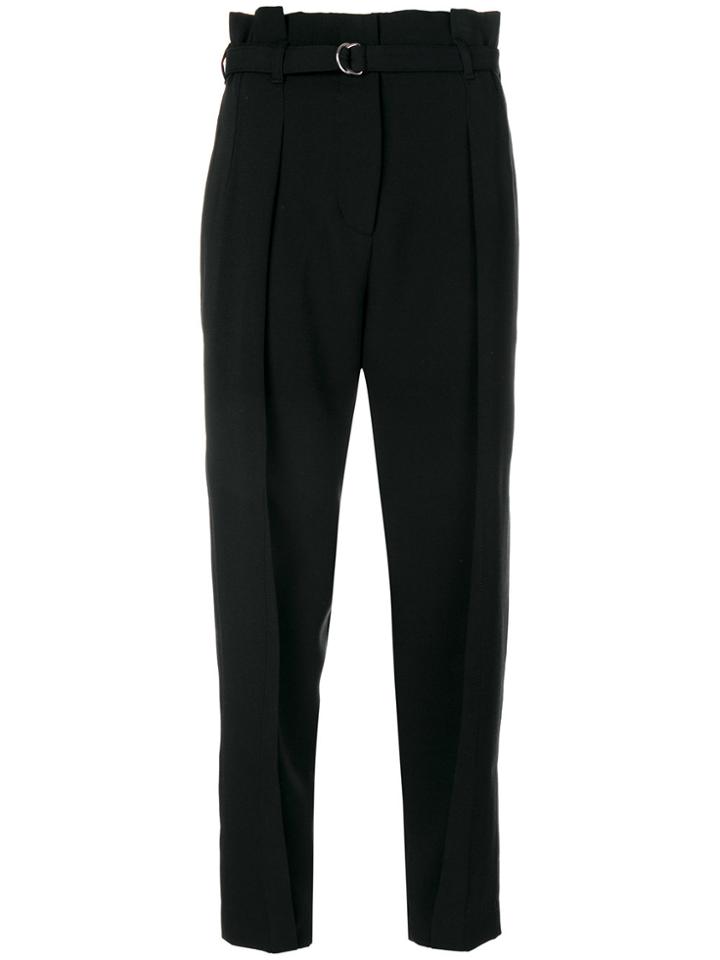3.1 Phillip Lim High-waist Belted Trousers - Black