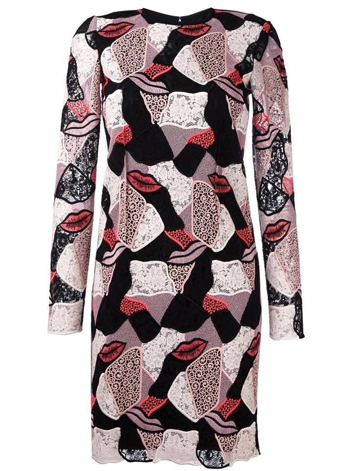 Emilio Pucci Patchwork Lace Dress