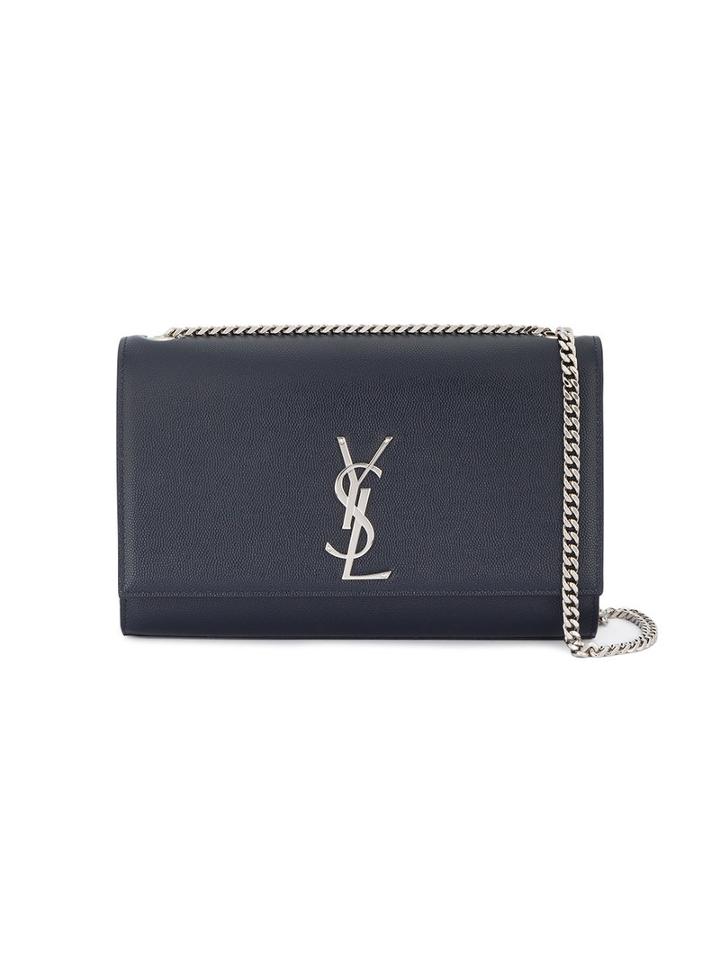 Saint Laurent - Blue Medium Monogramme Shoulder Bag - Women - Leather/metal - One Size, Leather/metal