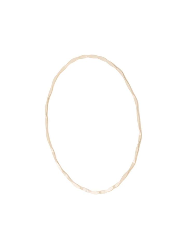 Petite Grand Textured Bangle - Silver