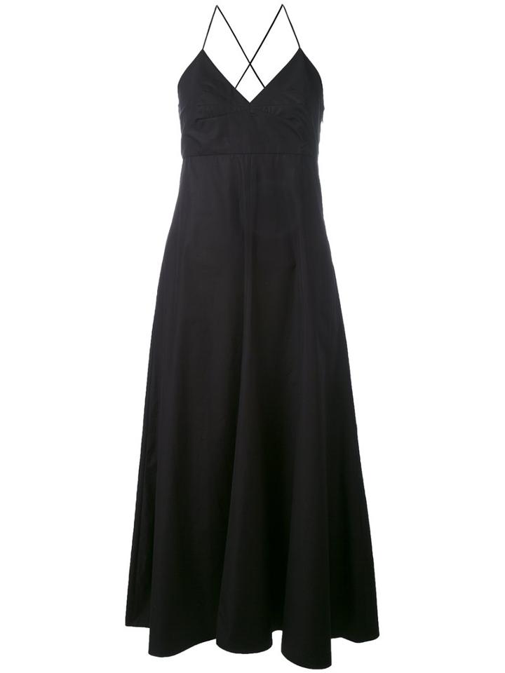 Max Mara Studio - Ciad Midi Dress - Women - Cotton - 44, Black, Cotton