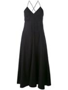 Max Mara Studio - Ciad Midi Dress - Women - Cotton - 44, Black, Cotton