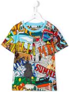 Dolce & Gabbana Kids 'summer Love Italy' T-shirt, Boy's, Size: 6 Yrs