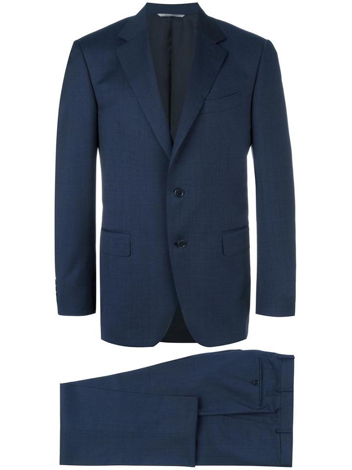 Canali Two-piece Suit, Men's, Size: 52, Blue, Wool/cupro