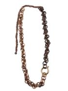 Rosantica Chunky Chain Necklace, Women's, Grey