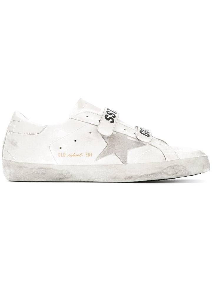 Golden Goose Deluxe Brand Star Embellished Sneakers - White