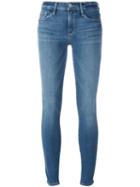 Skinny Jeans, Women's, Size: 25, Blue, Cotton/polyester/spandex/elastane, Frame Denim