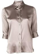 Blanca Button-up Shirt - Neutrals