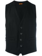 Barena Classic Waistcoat, Men's, Size: 48, Black, Nylon/virgin Wool