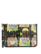Moschino Slot Machine Clutch Bag - Black