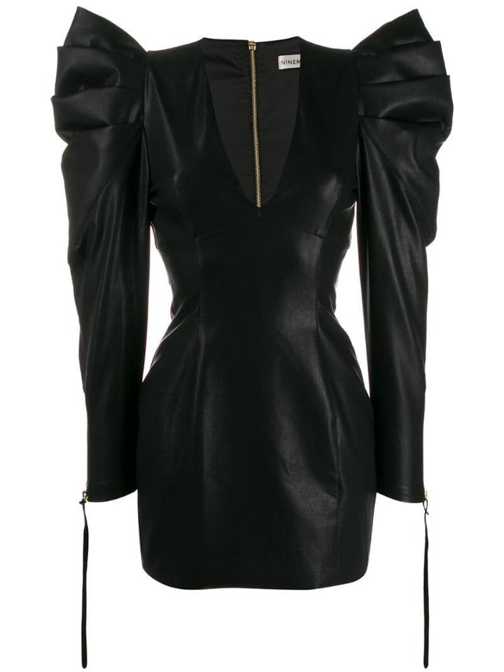 Nineminutes The Sculpted Dress - Black