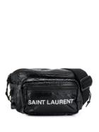 Saint Laurent Nylon Zip Belt Bag - Black