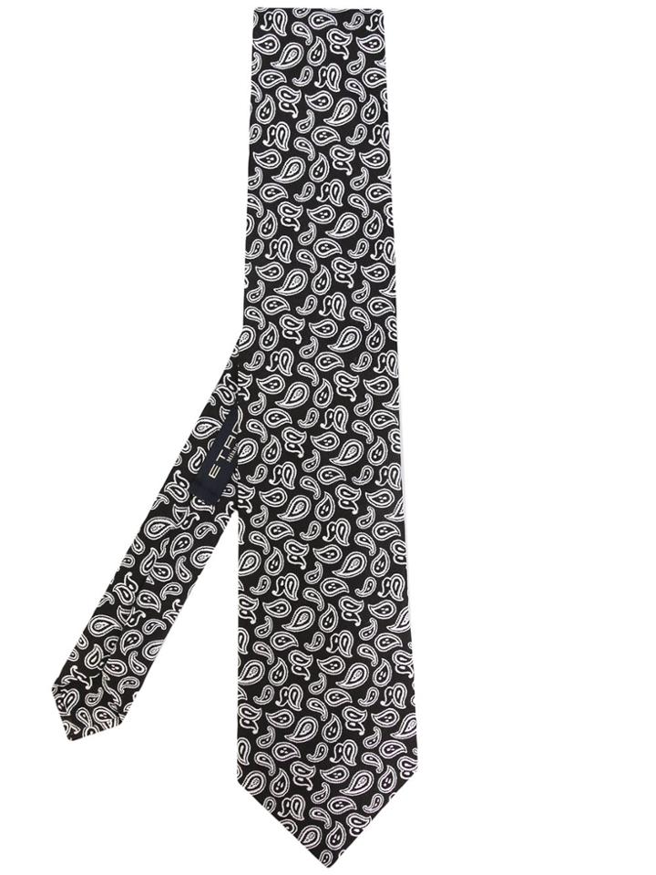 Etro Paisley Tie - Black