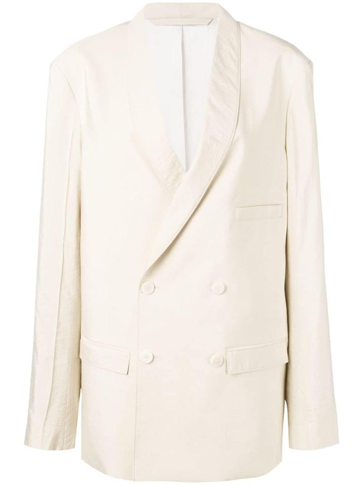 Lemaire Double-breasted Blazer - Neutrals