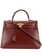 Hermès Pre-owned Kelly Sellier 35 2way Bag - Red