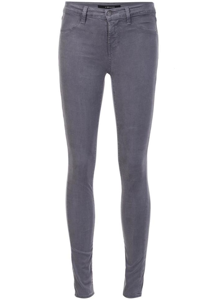 J Brand Super Skinny Jeans, Women's, Size: 29, Grey, Lyocell/cotton/spandex/elastane