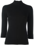 Fwss 'stay Positive' Jumper, Women's, Size: Small, Black, Viscose/spandex/elastane