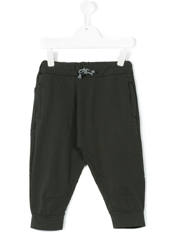 Paolo Pecora Kids - Tapered Casual Trousers - Kids - Cotton/spandex/elastane - 12 Yrs, Green
