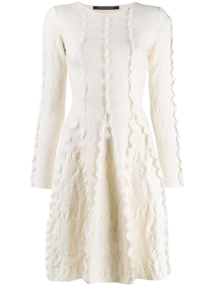 Antonino Valenti Short Flared Dress - White