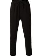 Fadeless Back Pocket Track Pants, Men's, Size: Large, Black, Cotton
