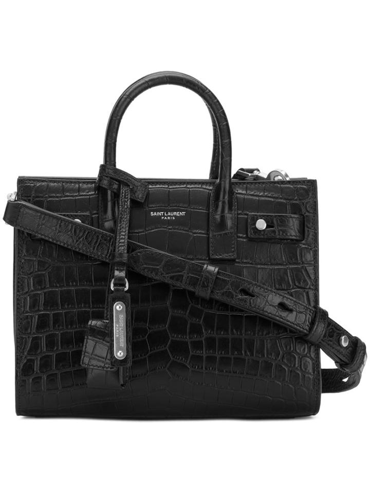 Saint Laurent - Small Sac De Jour Tote - Women - Leather - One Size, Black, Leather