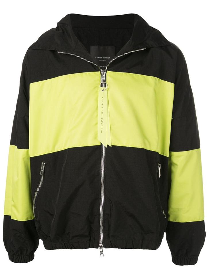 Daniel Patrick Panel Track Jacket - Black