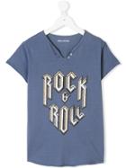 Zadig & Voltaire Kids Rock & Roll Print T-shirt - Blue
