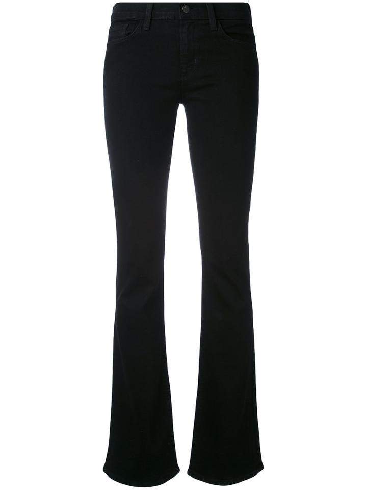 J Brand - Flared Jeans - Women - Cotton/polyester/spandex/elastane - 30, Black, Cotton/polyester/spandex/elastane