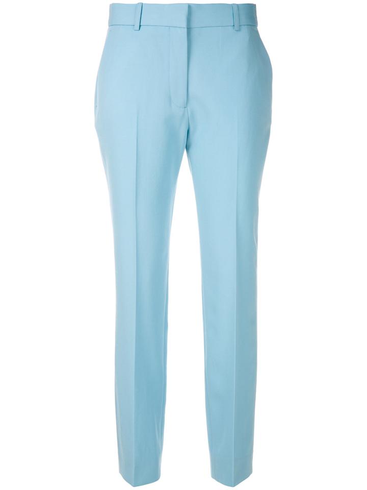 Victoria Victoria Beckham Slim Fit Tailored Trousers - Blue