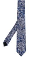 Cerruti 1881 Floral Print Tie - Blue