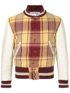 Comme Des Garçons Vintage Checked Bomber Jacket - Multicolour