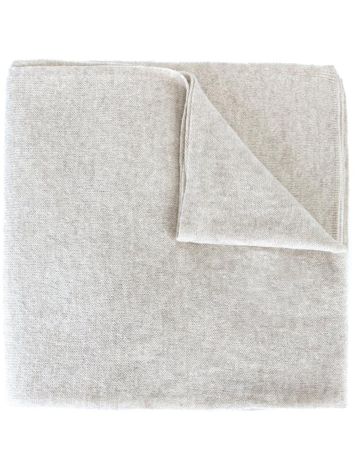 Le Kasha Cashmere 'meribel' Scarf, Adult Unisex, Grey, Cashmere