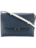 Marni Colour Block Shoulder Bag - Blue