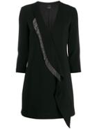 Pinko Ball-chain Detail Dress - Black
