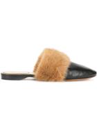 Givenchy Trimmed Mules - Black