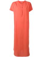 Humanoid - Shift Maxi Dress - Women - Cotton - S, Women's, Yellow/orange, Cotton
