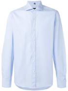 Fay Classic Shirt, Men's, Size: 40, Blue, Cotton