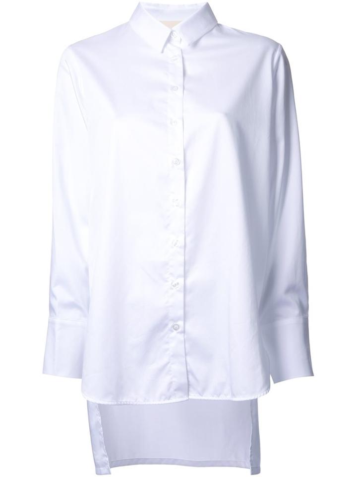 Elaidi 'joan' Tunic Shirt, Women's, Size: 44, White, Cotton