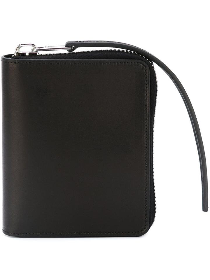 Rick Owens Small Zipped Wallet - Black