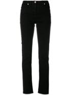 Versace Crystal Medusa Skinny Jeans - Black